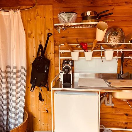Yourte Et Son Bain Nordique Frechet-Aure Exteriör bild